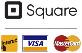 Interac VISA Mastercard powered by Square